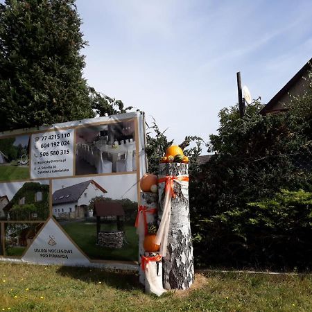Villa Pod Piramida Ługniany Esterno foto